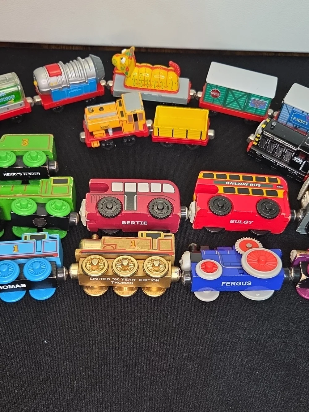 Lot Of Thomas The Tank Engine Wooden And Metal.